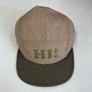 United By Blue - Organic Cotton Trucker Hat “Hi! - Bye!”